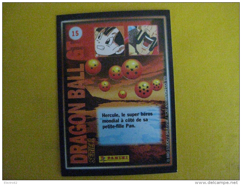 PANINI Trading Cards Dragonball GT / N°15 - Dragonball Z