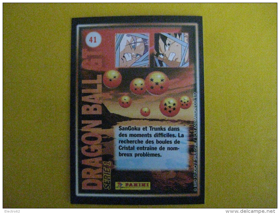 PANINI Trading Cards Dragonball GT / N°41 - Dragonball Z