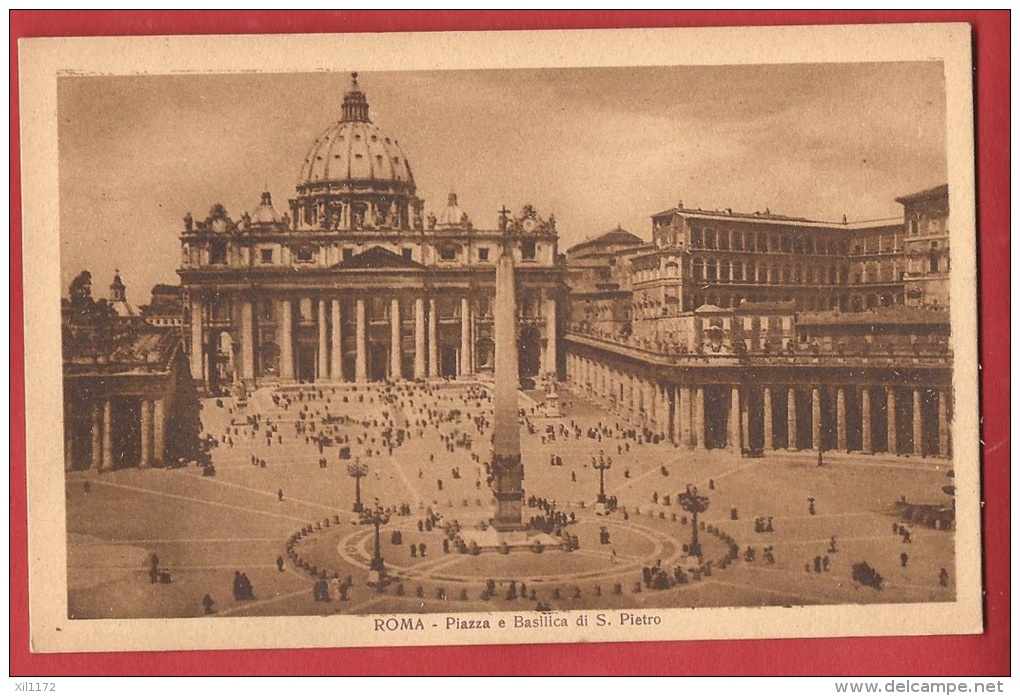 BIT-07 Roma Piazza E Basilica Di San Pietro. Non Circulé - Vaticano