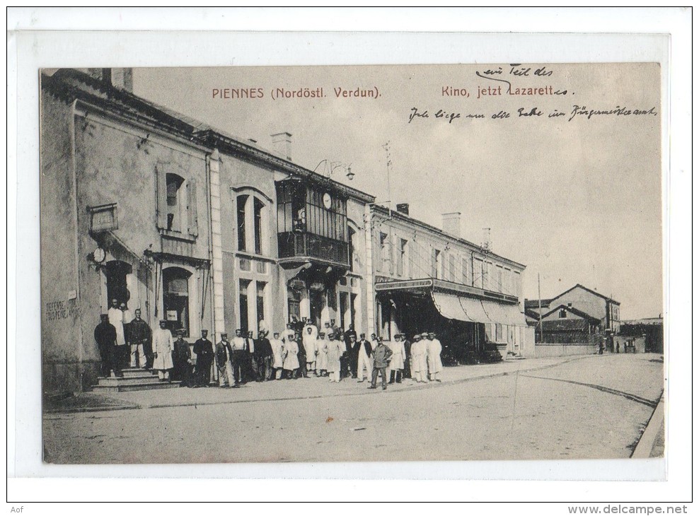 54-2200 PIENNES Cinéma Hopital Cachet De L´Hôpital - Autres & Non Classés