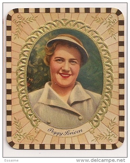 Peggy Scriven. N° 213 Image 1935 Cigarette Kur Mark. Cigaretten Card Actrice Star Cinéma - Autres Marques