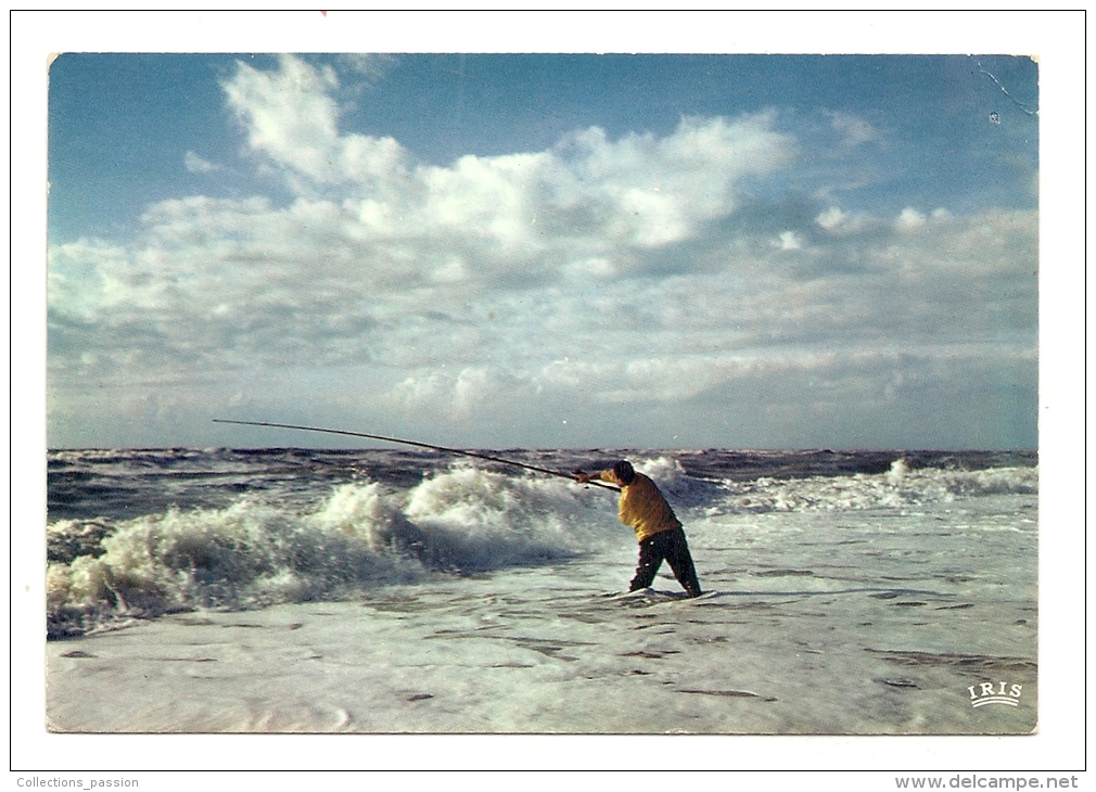 Cp, Sport, La Pêche Au Lancer, Voyagée 1972 - Pesca