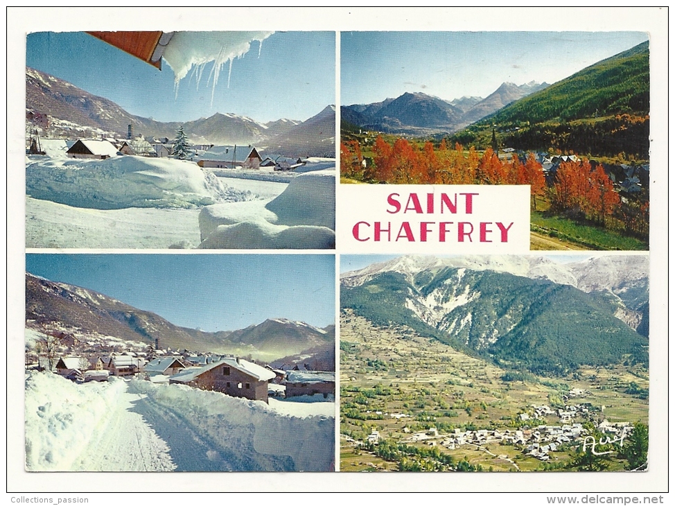 Cp, 05, Saint-Chaffey, Multi-Vues, Voyagée 1971 - Autres & Non Classés