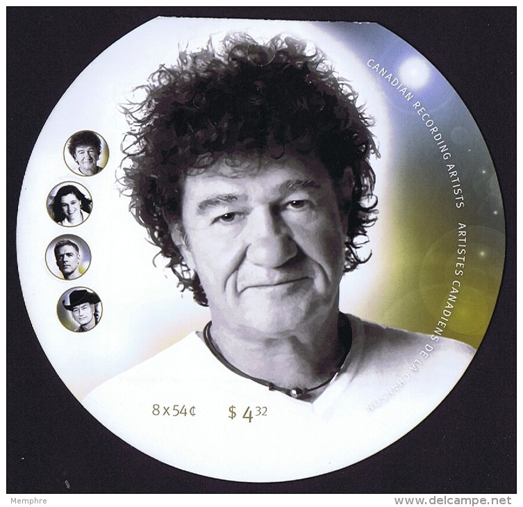 2009  Robert Charlebois Singer, Chanteur  BK 407  Sc 2334 - Carnets Complets