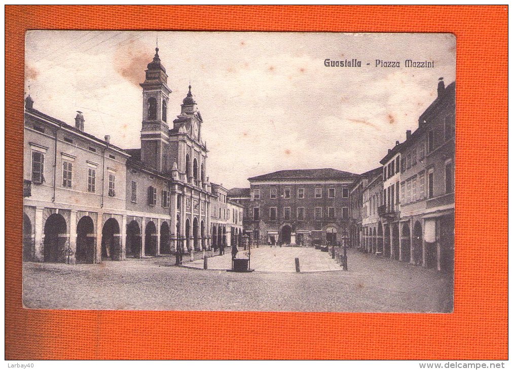 1 Cpa Guastalla Piazza Mazzini - Autres & Non Classés