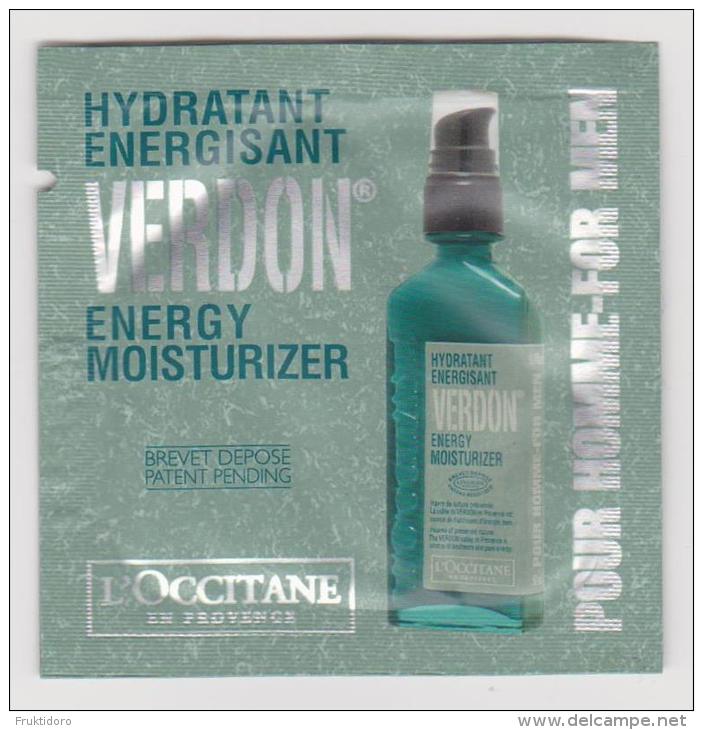 Energy Moisturizer - Verdon - L´Occitane - For Men - 1.5 Ml - Schoonheidsproducten