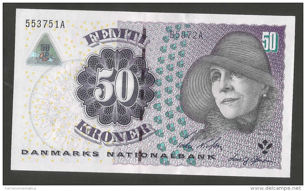 DENMARK / DANIMARCA - DANMARKS NATIONALBANK - 50 KRONER - Danimarca