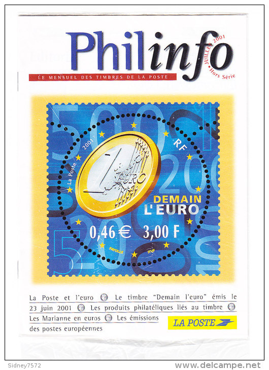 Mensuel Philinfo Juillet 2001 _ Spécial Euro - Französisch