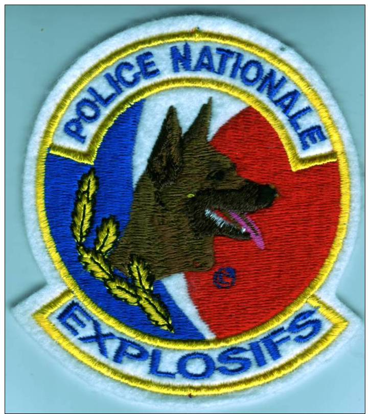 Ecusson Police Nationale EXPLOSIFS - Police & Gendarmerie