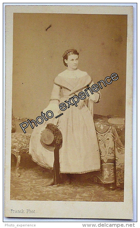 Photo Cdv XIX Femme Actrice Artiste Théatre ? Women Actress Artiste 1870 PARIS - Anciennes (Av. 1900)