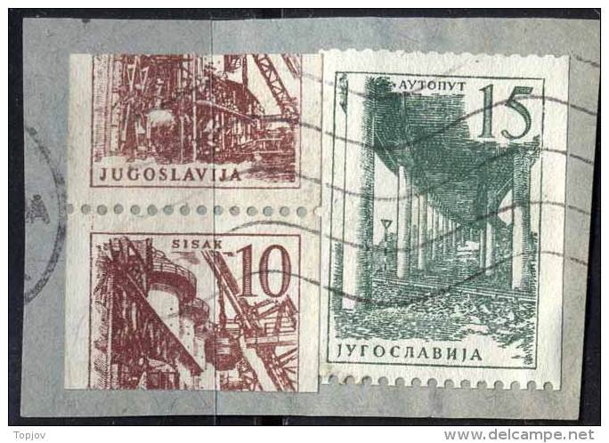 YUGOSLAVIA - JUGOSLAVIA - COIL Stamps - Interestingly  - Used - Oblitérés