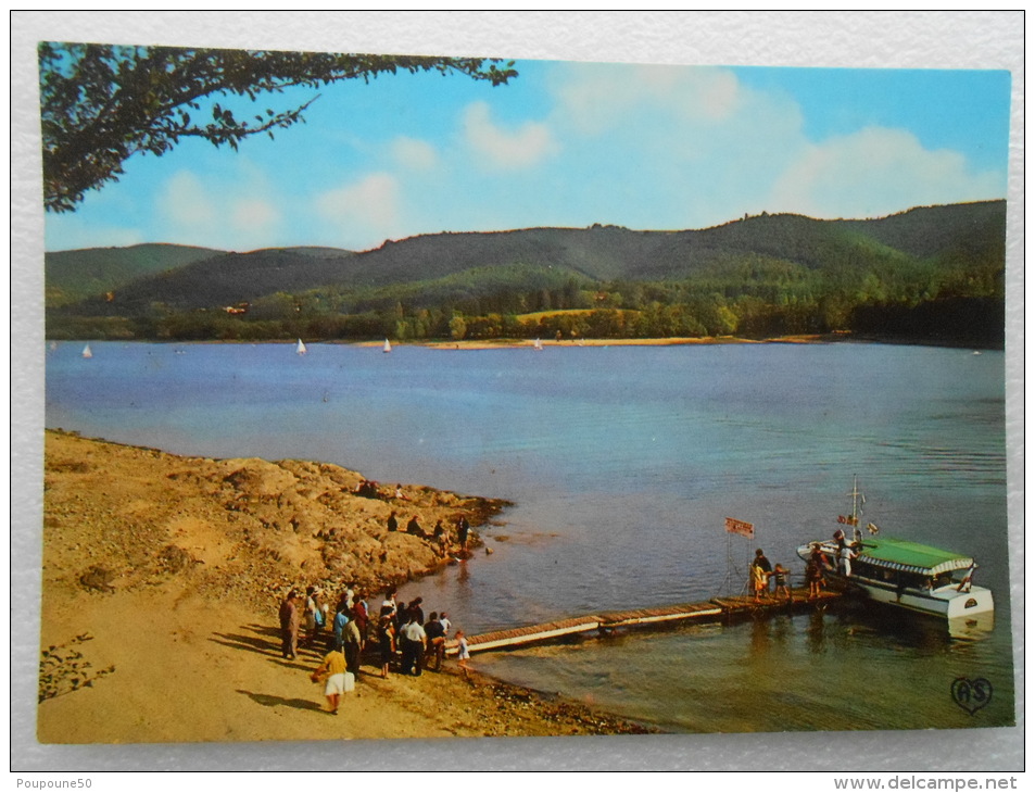 CP 31 Bassin De SAINT ST FERREOL à 3 Km De REVEL  - Le Bassin Et Le Bateau Promenade  - En Parcourant La Montagne Noire - Saint Ferreol