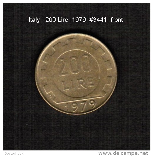 ITALY   200  LIRE   1979  (KM # 105) - 200 Lire