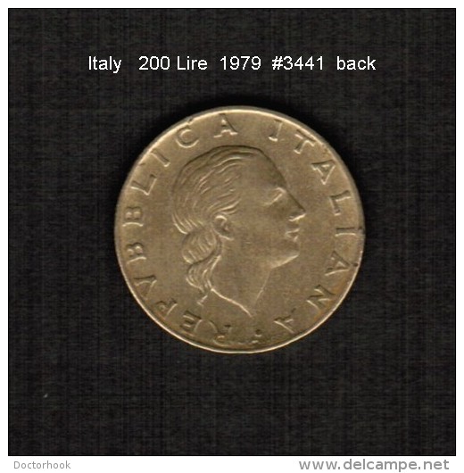 ITALY   200  LIRE   1979  (KM # 105) - 200 Liras