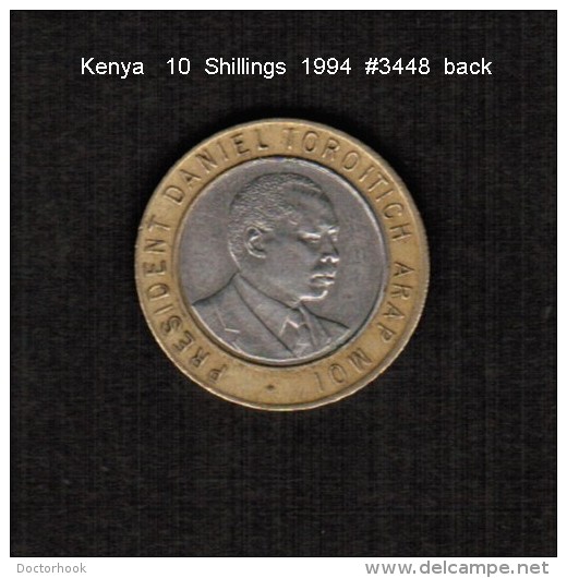 KENYA    10  SHILLINGS   1994  (KM # 27) - Kenia