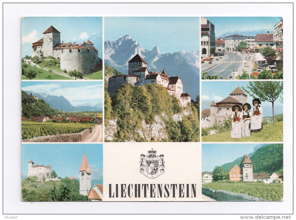 CP, LIECHSTENTEIN, écrite, Voyagé En 1962 - Liechtenstein