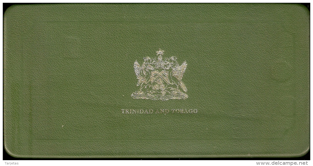 SERIE COMPLETA DE 7 MONEDAS DE TRINIDAD Y TOBAGO DEL AÑO 1971 EN SU ESTUCHE ORIGINAL (COIN) PLATA-SILVER,ARGENT. - Trinidad & Tobago