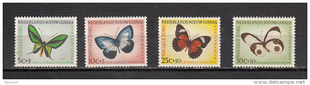 NOUVELLE GUINEE NEERLANDAISE *  YT N° 58 A 61 - Netherlands New Guinea