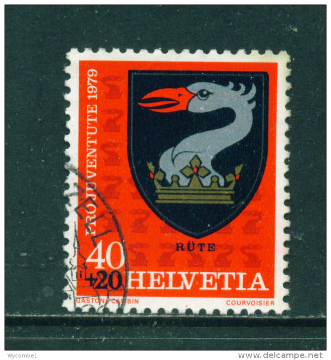 SWITZERLAND - 1979  Pro Juventute  40+20c  Used As Scan - Used Stamps