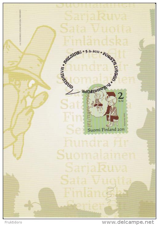 Finland Maximum Card Mi 2124 - 100th Anniversary Of Finnish Comics - Unto Uneksija - 2011 - Entiers Postaux