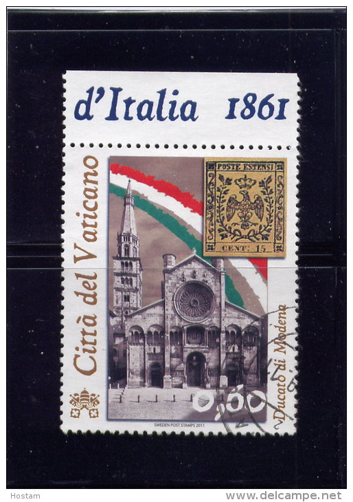 VATICAN,  USED, Scott  # 1464 , Citta Del Vaticano, Ducato Di Modena  USED - Oblitérés