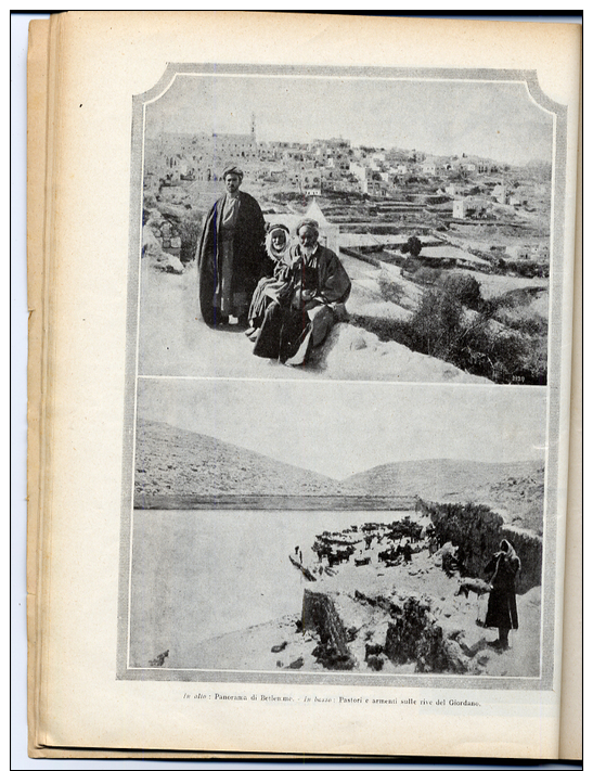 1923 Italian Mag. Cover Of SARDEGNA Sardinia + Interesting Photos Of JERUSALEM  Yerushalayim  Al-Quds  Israel Palestine - Ante 1900