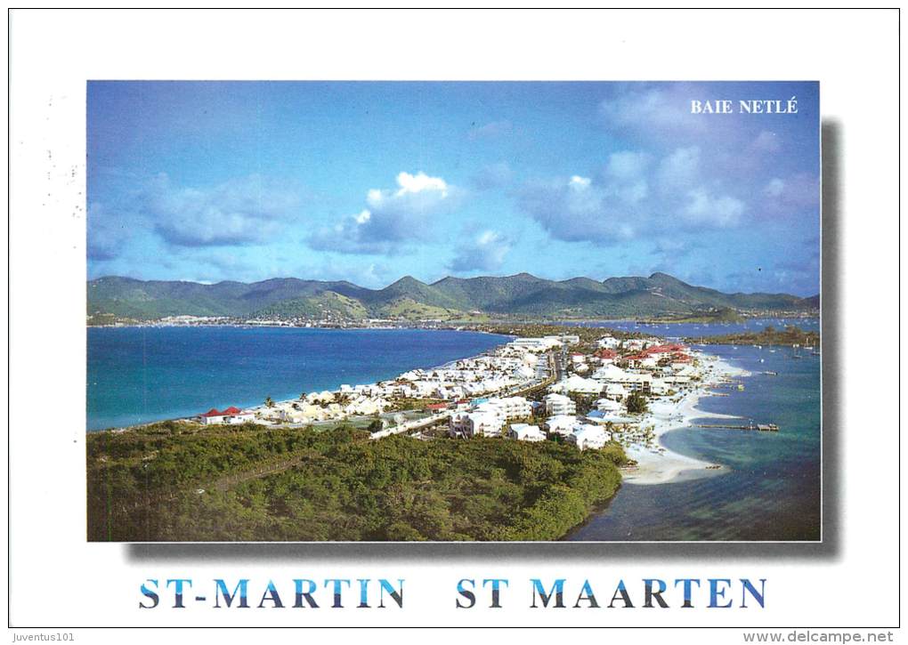 CPSM Antilles Neérlandaises-Saint Martin-Baie Netlé    L1489 - Sint-Marteen