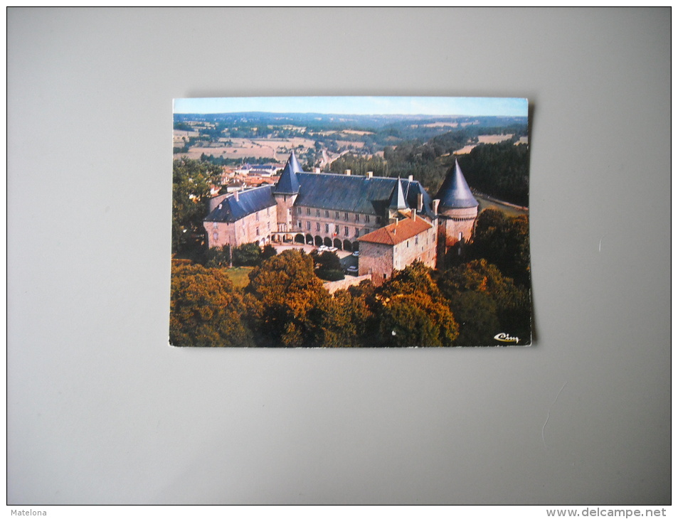 HAUTE VIENNE ROCHECHOUART VUE AERIENNE LE CHATEAU - Rochechouart