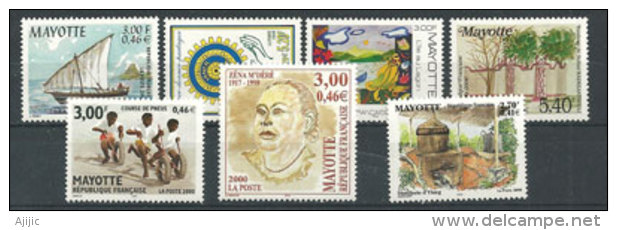 Année 2000.  7 T-p Neufs ** - Unused Stamps