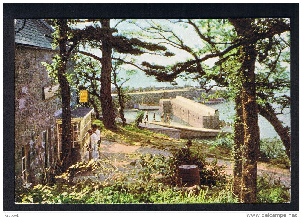 RB 960 - Uncommon Herm Postcard - Harbour &amp; Old Boat Store Gift Shop -  Channel Islands - Herm