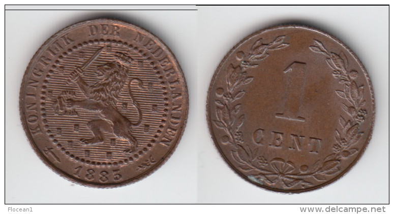 **** PAYS-BAS - NETHERLANDS - 1 CENT 1883 WILLEM III **** EN ACHAT IMMEDIAT - 1849-1890 : Willem III