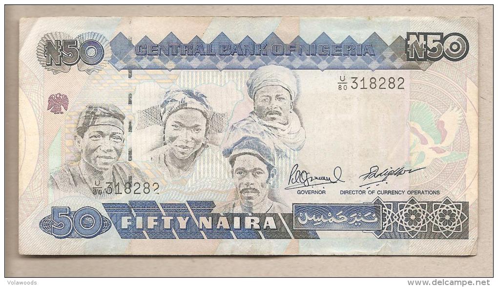 Nigeria - Banconota Circolata Da 50 Naira P-27c - 1991 #19 - Nigeria