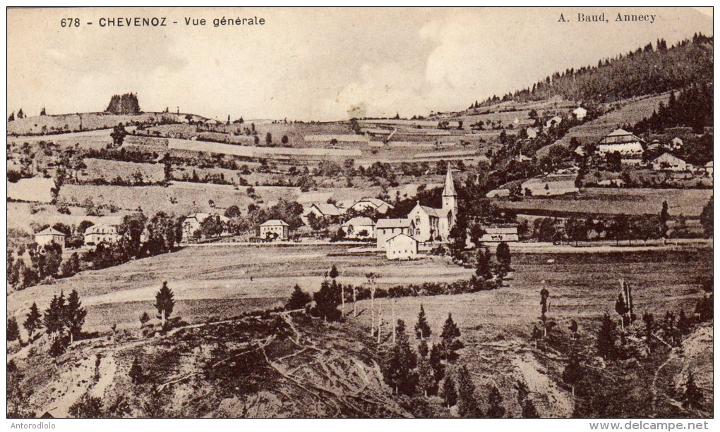 CHEVENOZ     Vue Générale - Chevenoz