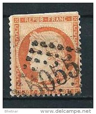 YT 38 " Cérès 40c. Orange " GC 5055 PHILIPPEVILLE(Constantine ) - 1870 Siège De Paris