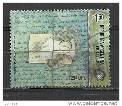 ARGENTINA 1999 - 125 YEARS U.P.U. - USED OBLITERE GESTEMPELT USADO - Used Stamps