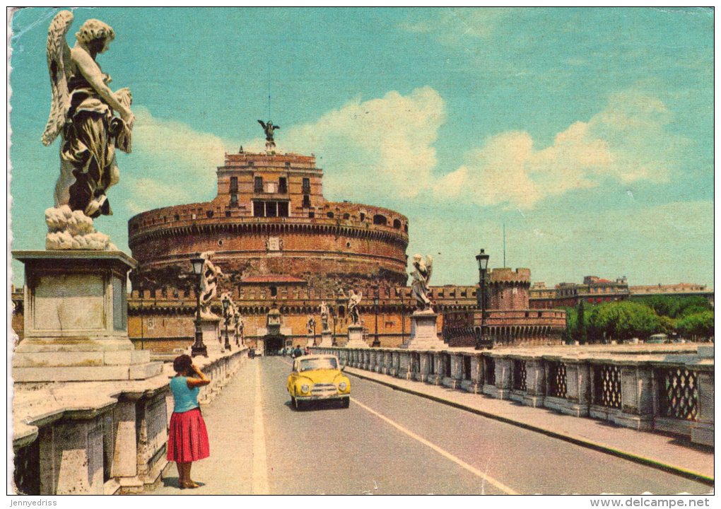 ROMA  ,  Castel Sant' Angelo , Auto    * - Castel Sant'Angelo