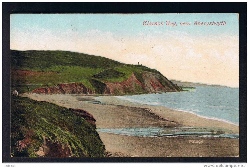 RB 961 - Early Postcard - Clarach Bay Near Aberystwyth - Cardiganshire Wales - Cardiganshire