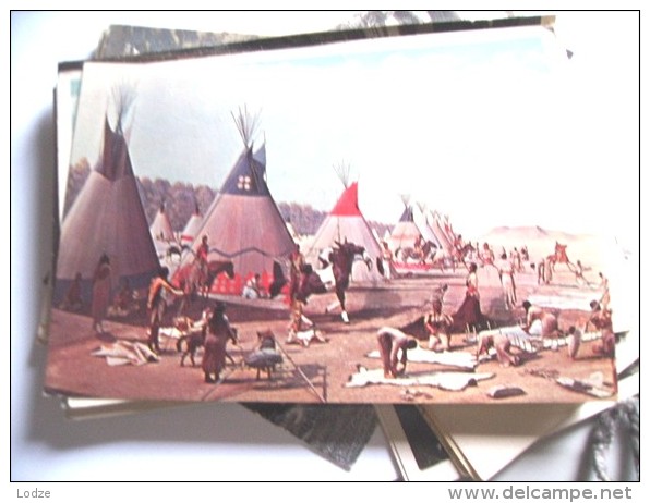 Amerika America Unites States USA Michigan Ann Arbor Indian Encampment - Ann Arbor
