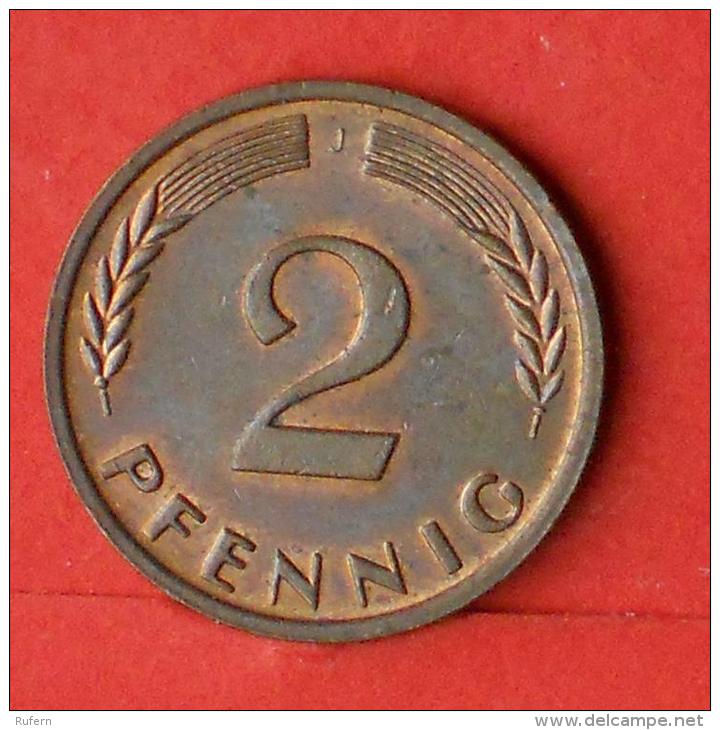 GERMANY FEDERAL REPUBLIC  2  PFENNIG  1950 J   KM# 106  -    (Nº04196) - 2 Pfennig