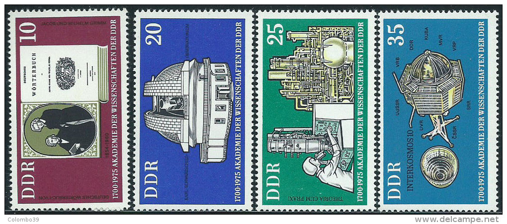 DDR 1975 Nuovo** - Mi.2061/4  Yv.1741/4 - Unused Stamps