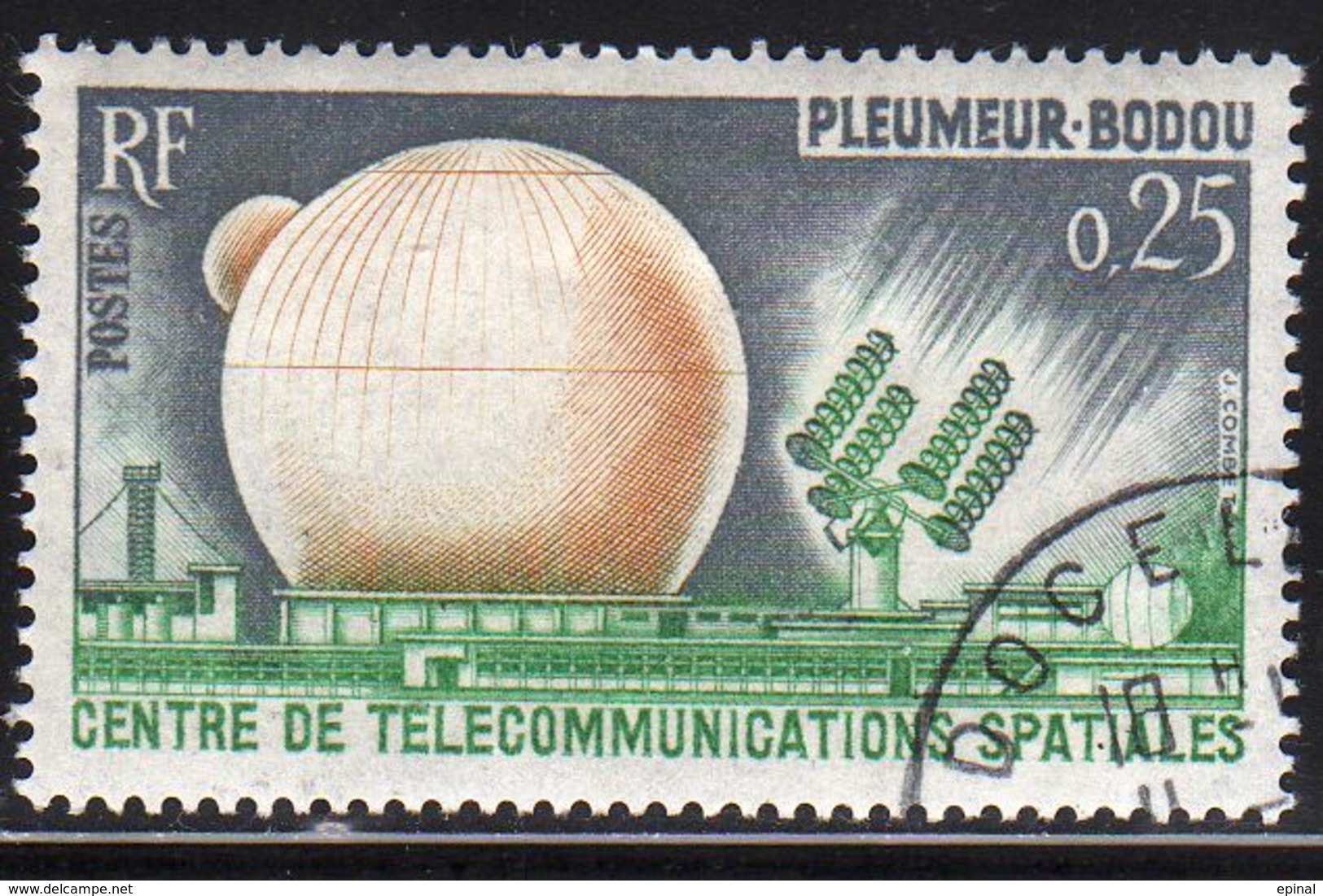 FRANCE : N° 1360 Oblitéré (Centre De Pleumeur-Boudou) - PRIX FIXE - - Used Stamps