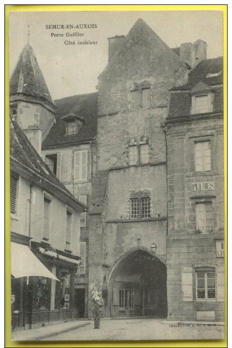 B212 LEPI DEP21 Semur En Auxois Porte Guillier - Semur