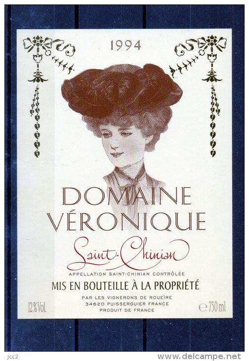 LES FEMMES ET LE VIN - Feminine Beauty Art Nouveau
