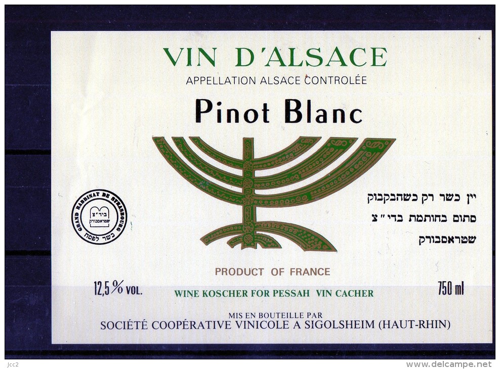 PINOT BLANC CACHER - Religioni