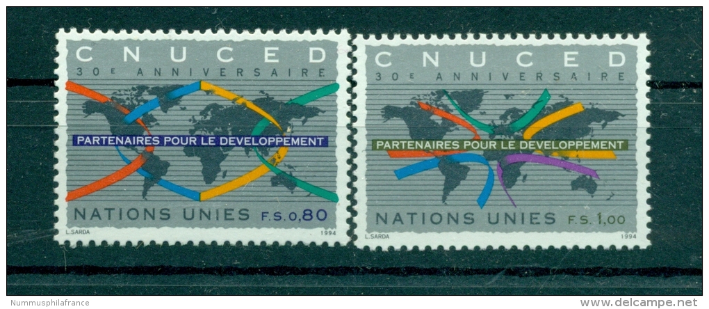 Nations Unies Géneve 1994 - Michel N. 259/60 -  CNUCED - UNCTAD - Unused Stamps