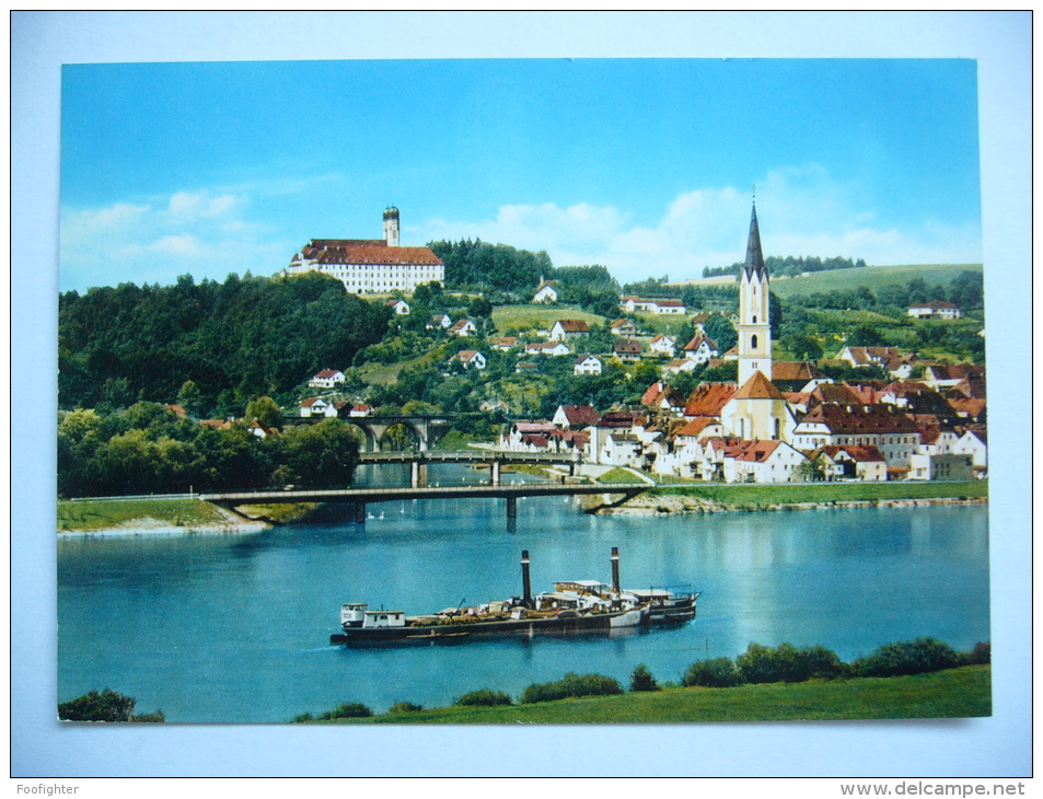 Germany: Bavaria - Vilshofen A. D. Donau Mit Kloster Schweiklberg, Schiff - Unused - Vilshofen