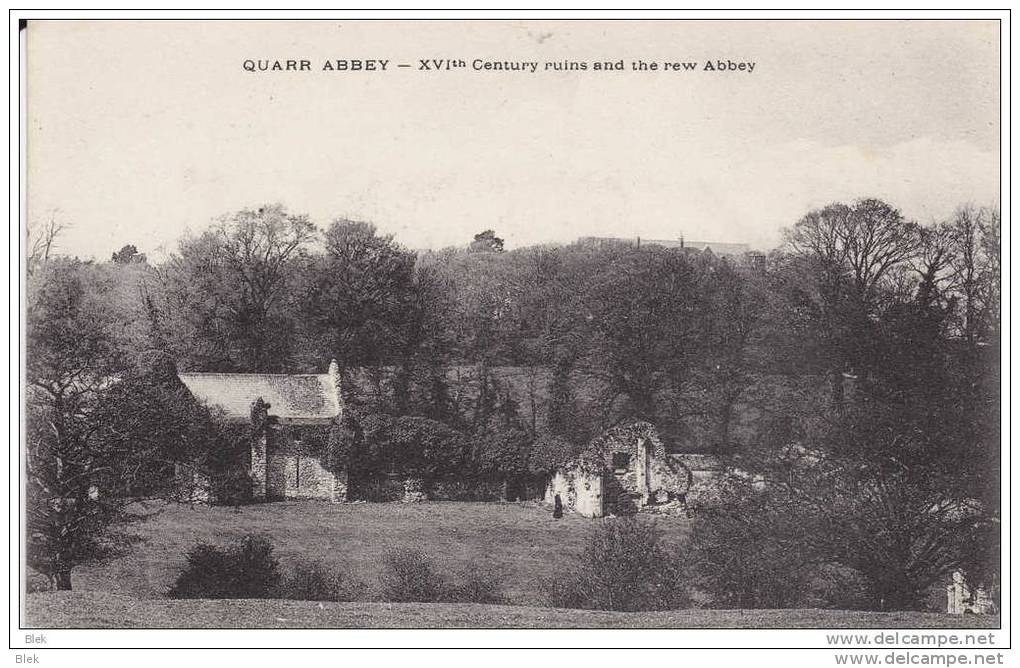 Quarr Abbey : Xvl Century Ruins And The Rew Abbey . - Autres & Non Classés