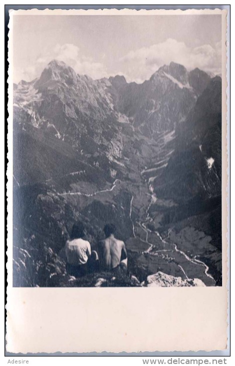 Pogled Na MANGRT In JALOVEC (Slowenien), Fotokarte Gel.1953 - Slovenia