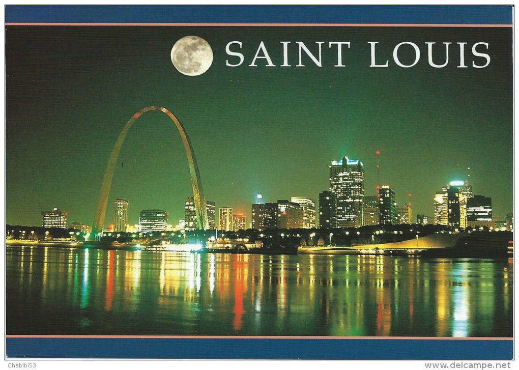 SAINT-LOUIS - La Ville Vue La Nuit - St Louis – Missouri