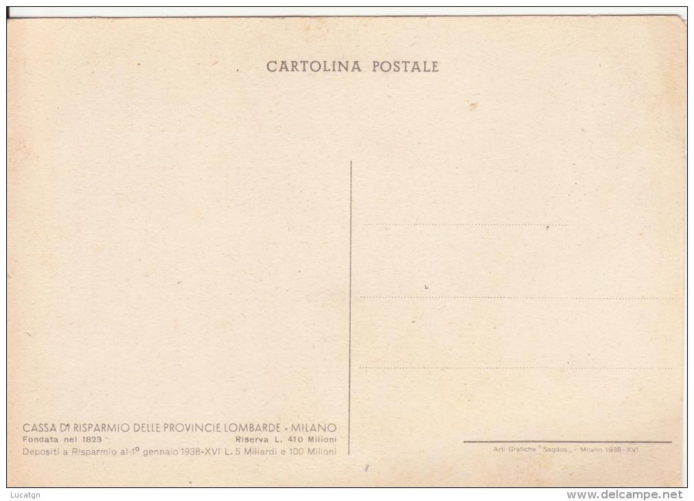 CASSA DI RISPARMIO DELLE PROVINCIE LOMBARDE. Ill. G.Moro - Banche